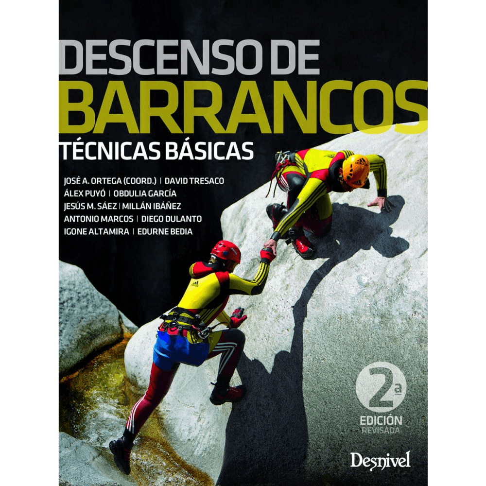 Libro Descenso de Barrancos. Técnicas Basicas