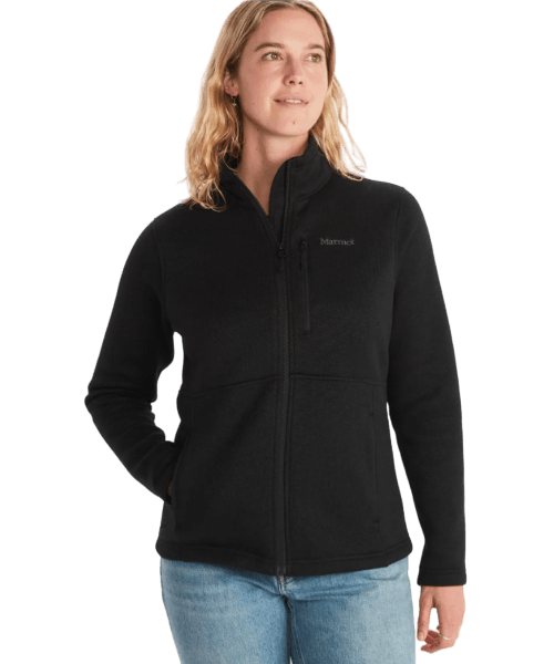 Polar City Style Mujer Drop Line Jacket - Color: Negro