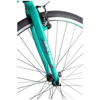 Miniatura Bicicleta LS380-L Aro 27.5 24V, V Brake. - Color: Verde/ Blanco