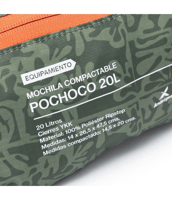 Miniatura Mochila Pochoco 20L - Color: Green