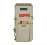 Miniatura Bolsa De Seguridad Deluxe Con Protección Rfdi - Color: Beige