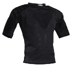 Hombrera Rugby Ventimax - Color: Negro