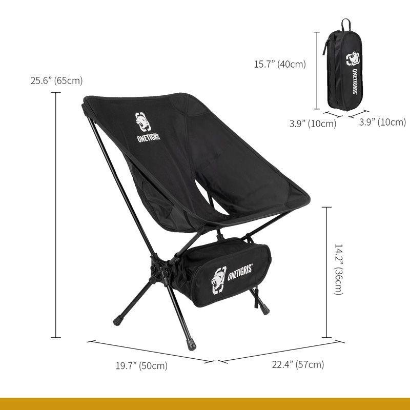 Silla de Camping Chair 02 - Color: Negro