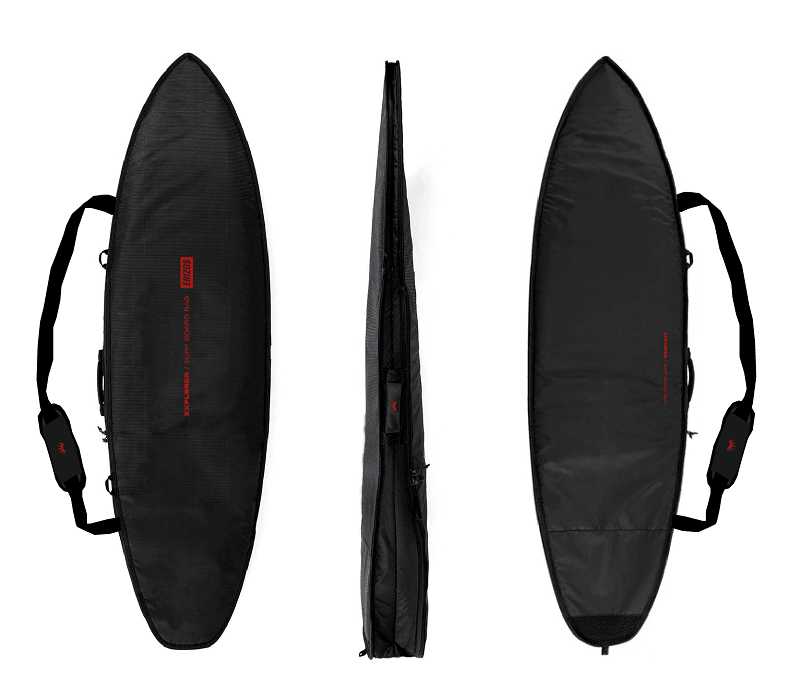 Funda Surf Single 6'0 - Color: Negro-Rojo