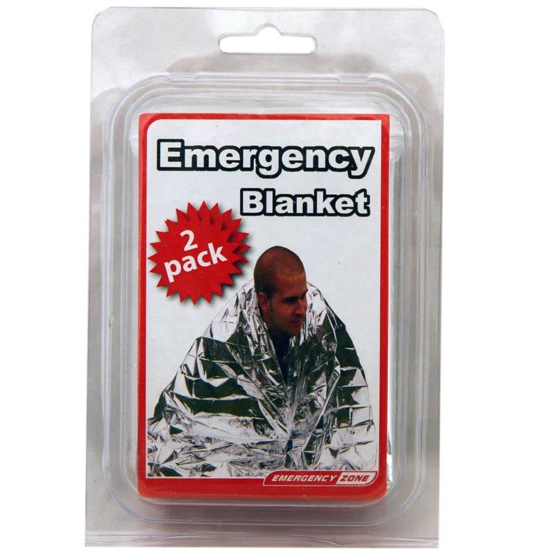 EMERGENCY BLANKET 2 PACK