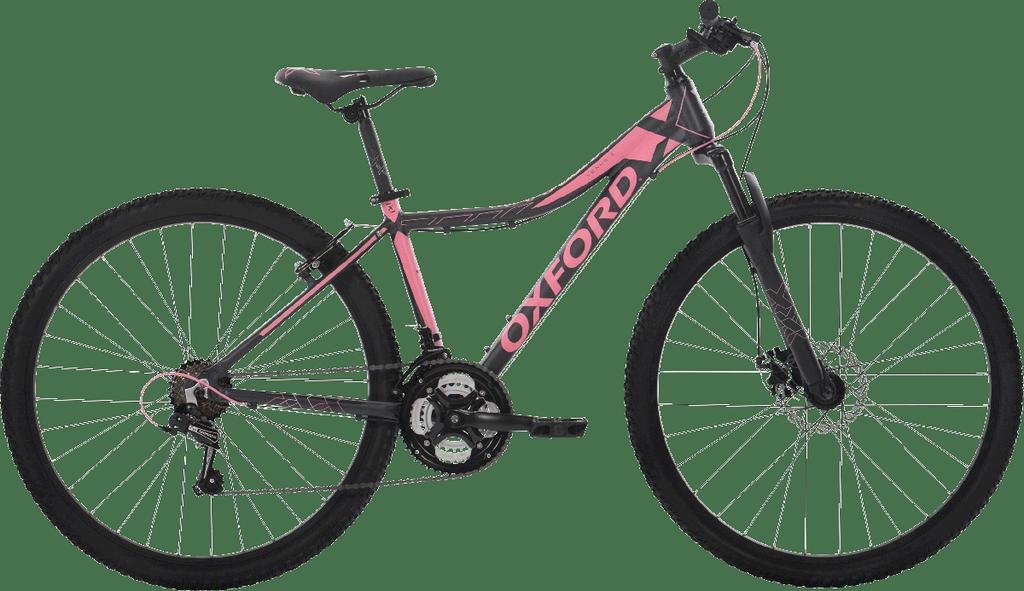 Bicicleta 27.5 Venus 1 21V M Negro/Rosado