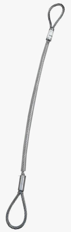 Anclaje Cable De Acero Lanyard Sara II 120 Cm -