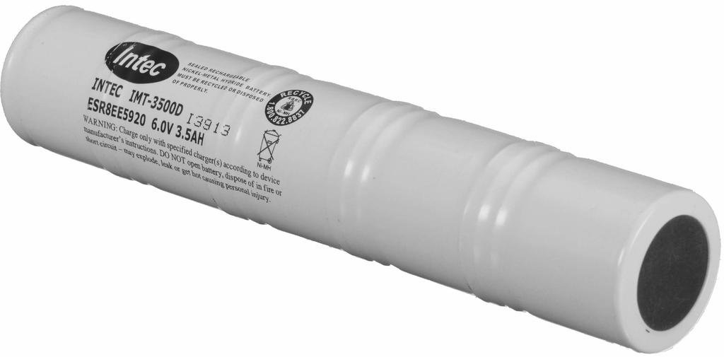 Linterna arxx235 Battery 3500 mAh Níquel Metal Hidruro (NiMH) 6 V - Color: Blanco