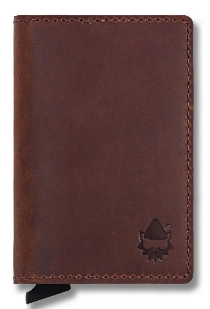 Tarjetero Cilibir - Color: Brown Leather