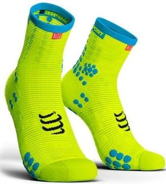 Calcetines Pro Racing Socks Run High V3 - Color: Amarillo fluor