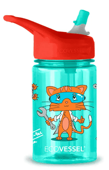 Botella De Agua Para Niños 355 ml The Splash - Formato: Gato
