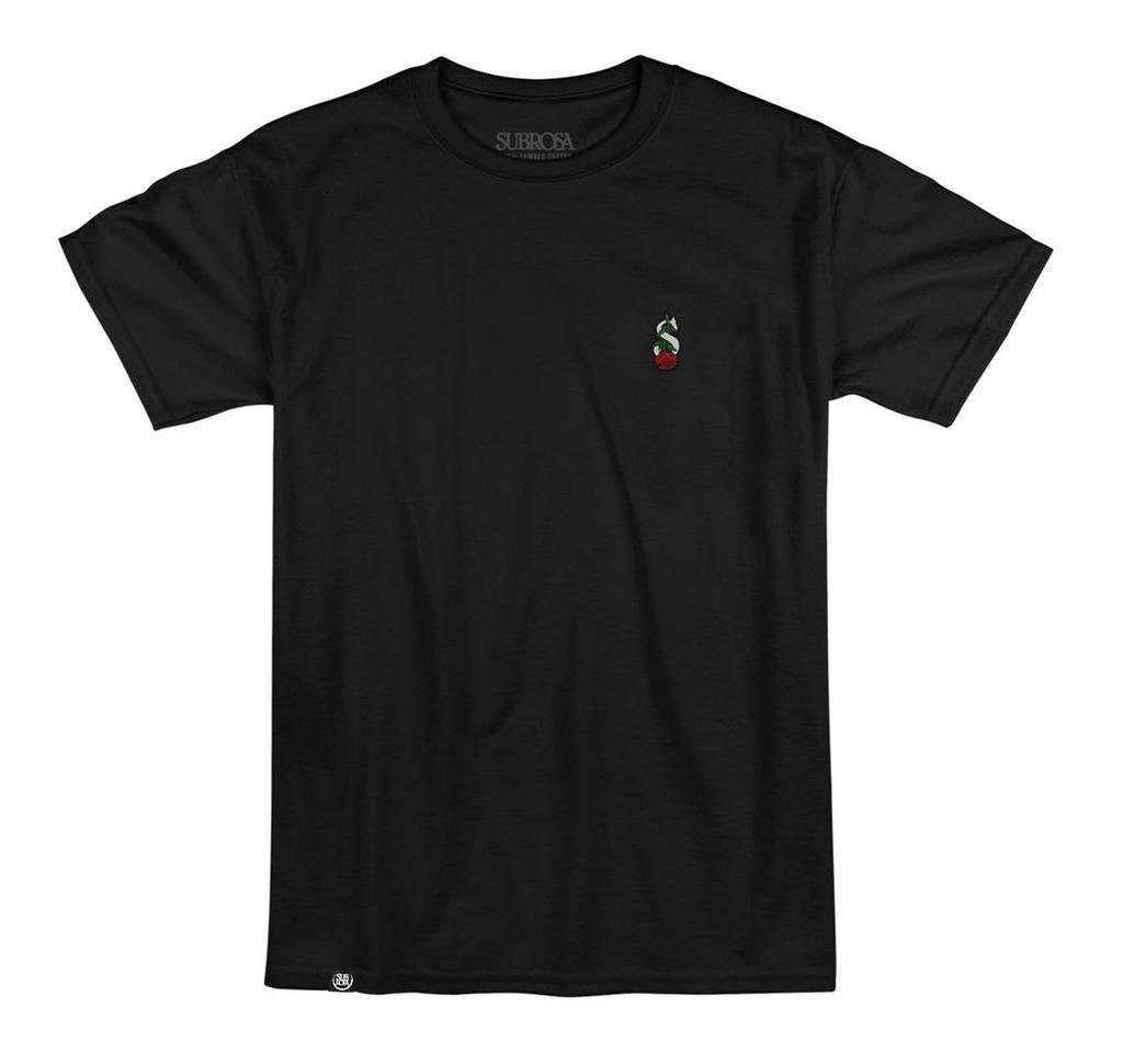 Polera Keepers Embroidery - Color: Negro