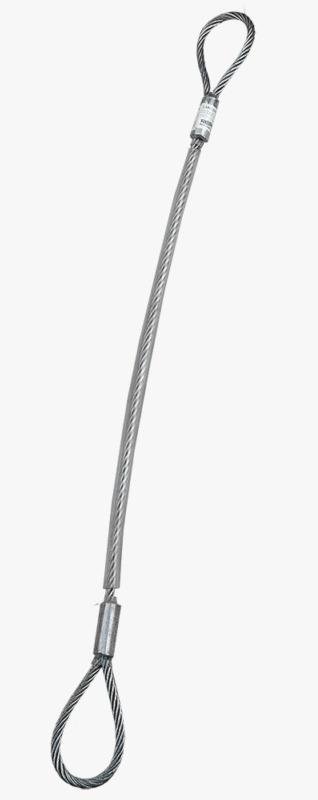 Anclaje Cable De Acero Lanyard Sara II 160 Cm -