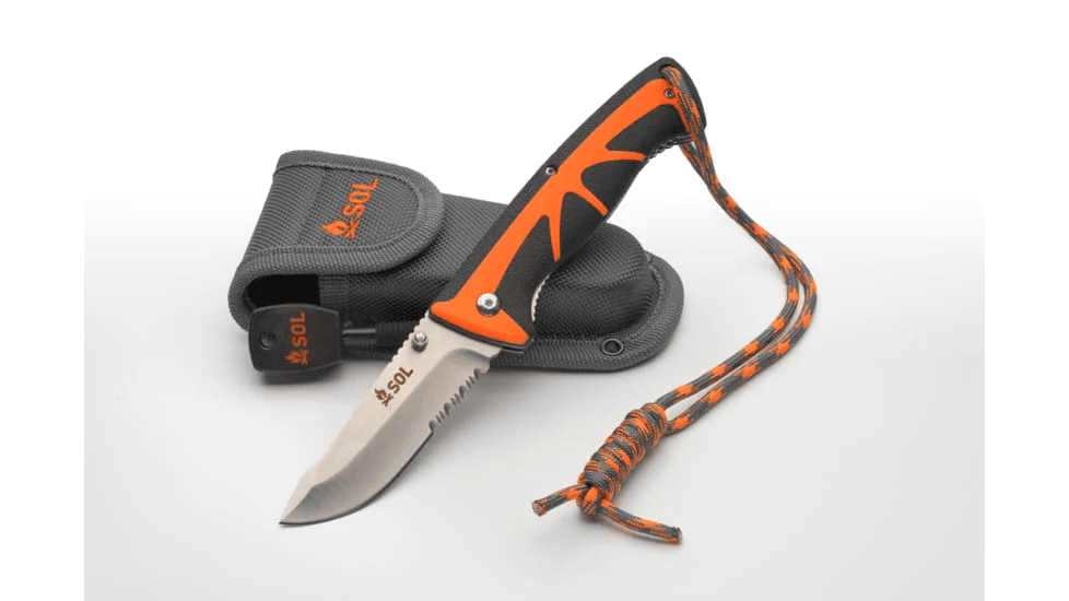 Cuchillo Stoke Folding Knife - Color: Naranjo
