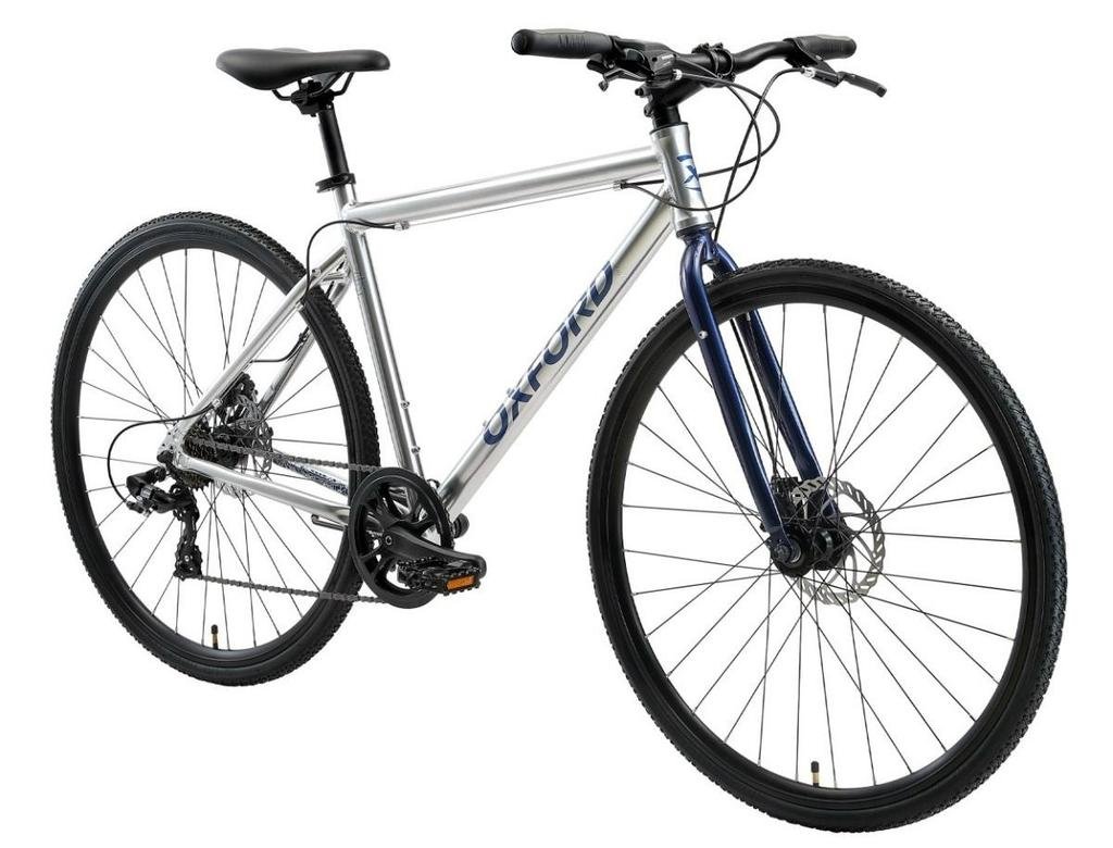 Bicicleta Aro 700 Citispeed Nickel - Talla: M, Color: Plateado-Azul