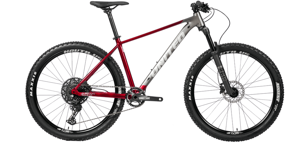 Bicicleta Clovis 5.10 Aro 27.5 - Color: Rojo-Gris