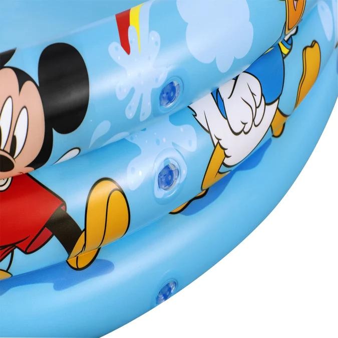 Piscina Inflable 3 Anillos Mickey 122 x 25cm -