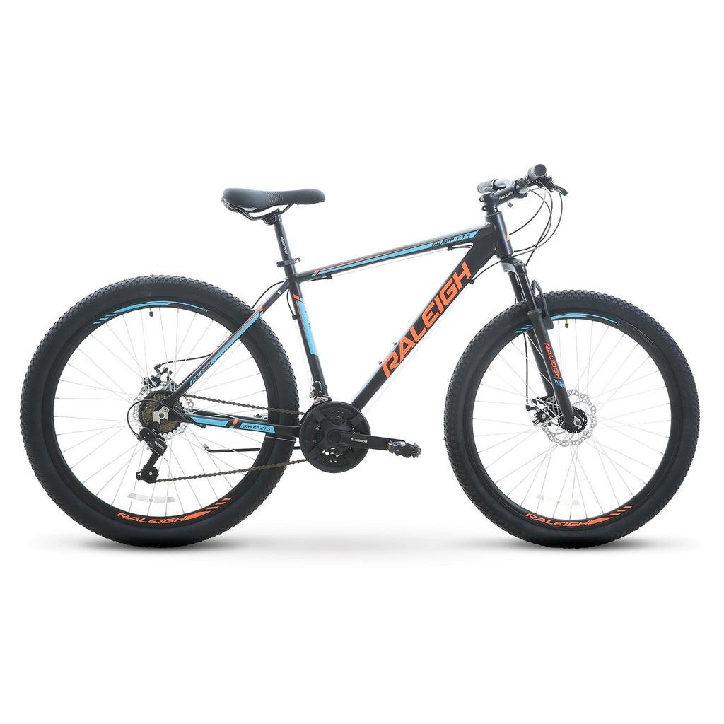 Bicicleta Sharp hombre - Talla: aro 27.5, Color: Negro / naranja