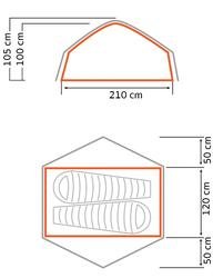 Miniatura Carpa Roca 2 Tent