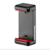 Miniatura Abrazadera Universal Para Smartphone Con Conexiones De ¼ De Rosca - Color: Negro