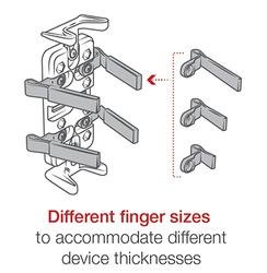 Miniatura Soporte Universal Finger-Grip Con Montaje En Riel EZ-Strap
