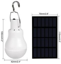 Lampara Solar Con Panel