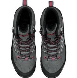 Miniatura Zapato Trekking Mujer Moon Mid Wmn - Color: Gris-Negro