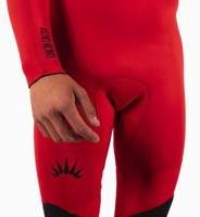 Miniatura Traje de Neopren Wetsuits Sangre Erizos 43MM 2023 - Color: Red Black