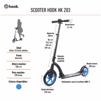 Miniatura Scooter Hk 203 -