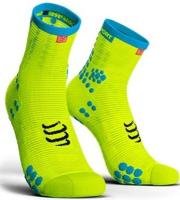Miniatura Calcetines Pro Racing Socks Run High V3 - Color: Amarillo fluor
