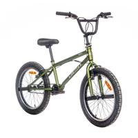 Miniatura Bicicleta Best BMX raven Freestile - Talla: aro20, Color: Verde/Gris