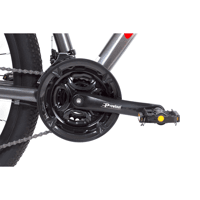 Miniatura Bicicleta X90-650B Aluminio - Color: Gris/Negro