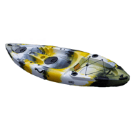 Miniatura Kayak Conger Single - Color: Amarillo-Blanco-Negro