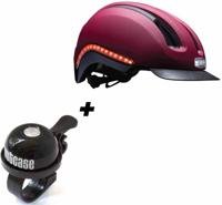 Miniatura Casco Vio Cabernet Matte MIPS Light Helmet - Talla: S/M, Color: Purple