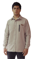 Miniatura Camisa Hombre Uswaya - Color: Crema